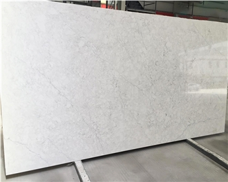 GOLDTOP OEM/ODM 4018 White Quartz Slabs