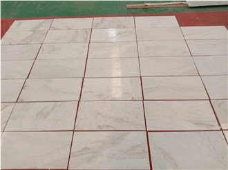 Goldtop New Quarry Natural Elba White Marble Tiles Slabs