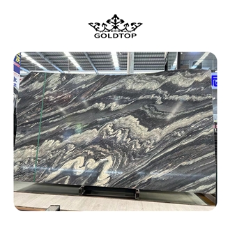 GOLDTOP OED/OEM Italy Kinawa Violet Marble Slabs