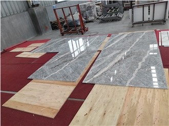 Nice Surface Italy Fior Di Bosco Marble Grey Marble Tiles