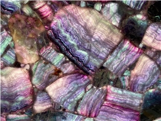 Amethyst Purple Semiprecious Stone Table Tops