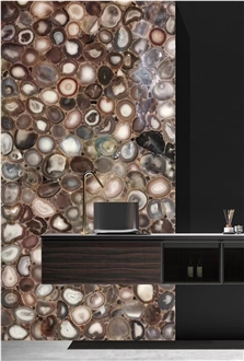 Uruguay Agate Gemstone Table Tops