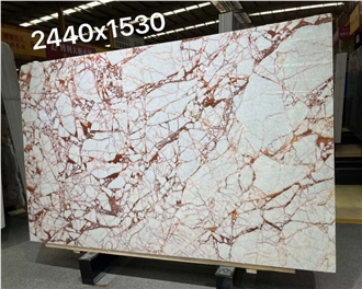 Bvlgari Pink Marble Slabs