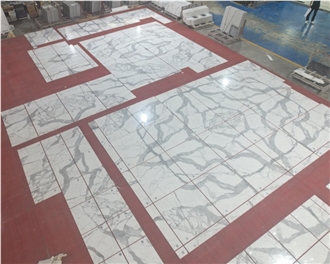 Calacatta White Marble Tiles