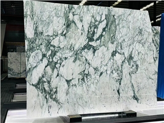 Italian Arabescato Green Marble Wall Floor Slab Tiles