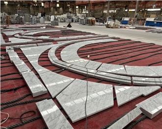 Natural Carrara White Marble Tiles