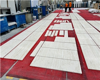 White Travertine Tiles