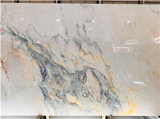 Aquarella Grey Quartzite Slabs