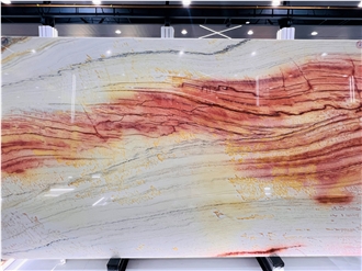 Aquarella Rosse Quartzite Slabs