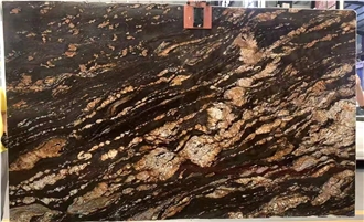 Cosmic Black Granite Slabs