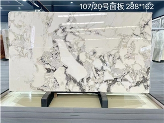 Dover White Marble Slabs