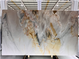 Macaubas Fantasy Gold Quartzite Slabs