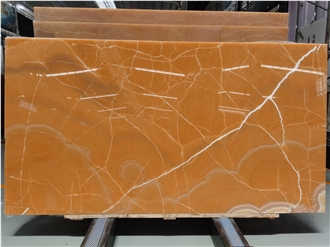 Orange Onyx Slabs