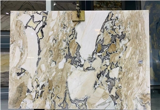 Oyster White Marble Slabs