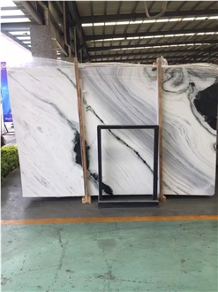 Panda White Marble Slabs