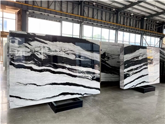 Panda White Marble Slabs For Wall