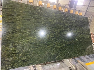 Picasso Green Granite Wall Slabs