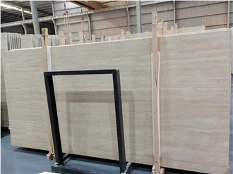 Super White Travertine Slabs