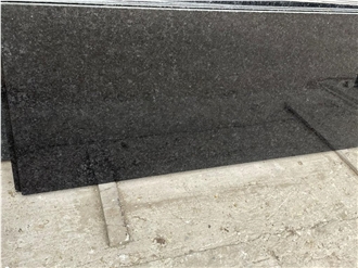 Ash Black Granite Polished Slabs