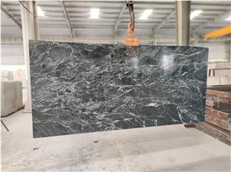 Mystic Green Marble Slabs