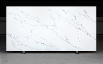 AQ8-038 Calacatta White Quartz Slabs