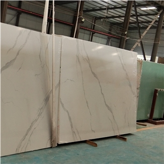Calacatta 3D Print Surface Artificial Stone Slabs