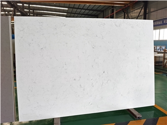 White Engineered Stone Slabs Pure White Snow White Artificial Stone Slabs