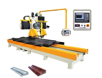 XD-CNC 600 2D NC Stone Profiling Line Machine