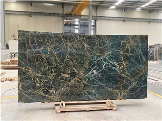 Birjand Forest Green Marble Blocks