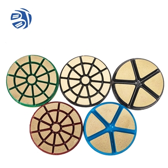 Diamond Polishing Pad Snail Lock Chamfering Wheel