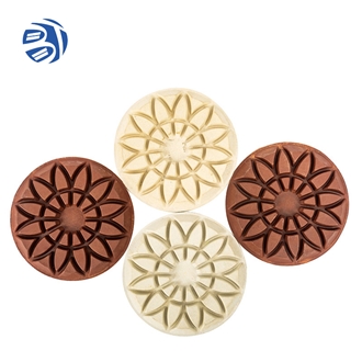 Spiral Hybrid Copper Bond Polishing Pads For Concrete