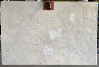Crytal Albino White Quartzite Slabs For Wall