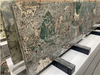 Extroic Stone Green Amazonita Granite Wall Tiles