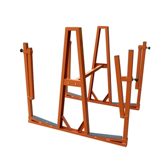 90 ° A Frame Storage Racks With Safety Pole P