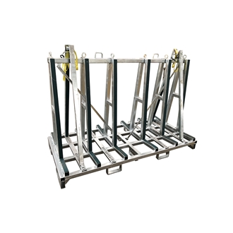 A Frame Slab Racks Slab Storage Rack B