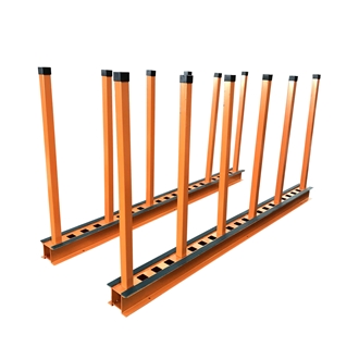 Storage Racks Slab Rack B Rails With Rubber