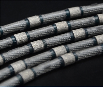 TOP GRADE 11.0Mm Diamond Wire For Stone Cutting & Profiling