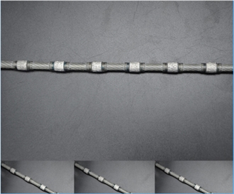 TOP GRADE 8.3Mm Diamond Wire For Stone Cutting & Profiling