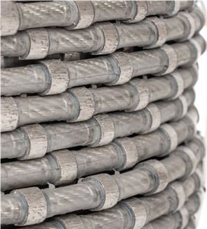 TOP GRADE 9.0Mm Diamond Wire For Stone Cutting & Profiling