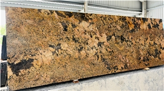 New Alaska Gold Granite  Slabs