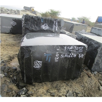 G20 Dark Bengal Black Granite Rough Blocks