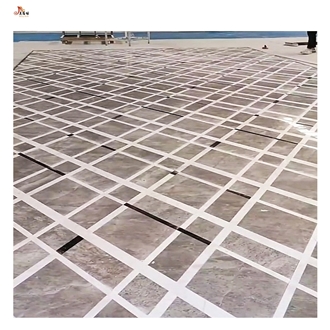 Marble Floor Water Jet Pattern Tile For Public Project