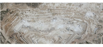 Crema Eda Marble And Crema Eda Rosa Marble Quarry