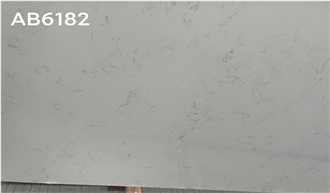 CARRARA WHITE AB6182  Quartz Slabs