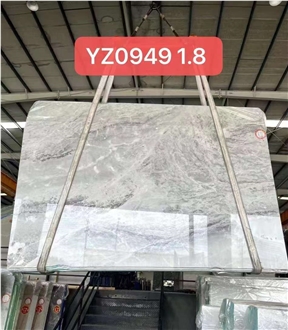 Cloudy Gray Marble Slabs