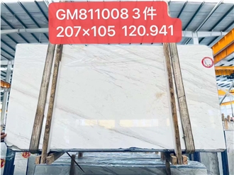 Jazz White Marble Polished Slabs