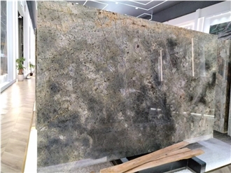 Luxury Shangri-La Granite Slabs, Tiles For Home Wall Floor Design