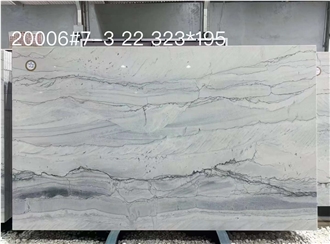 Natural Brasil Super White Quartzite Slabs