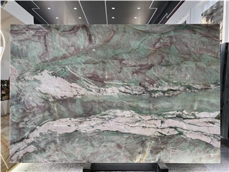 Patek Philippe Green Crystal Quartzite Slabs