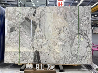 Natural Silver Statuario Marble Slabs